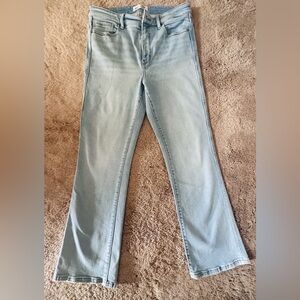 Buckle Women's Soft Blue Wide Leg Jeans